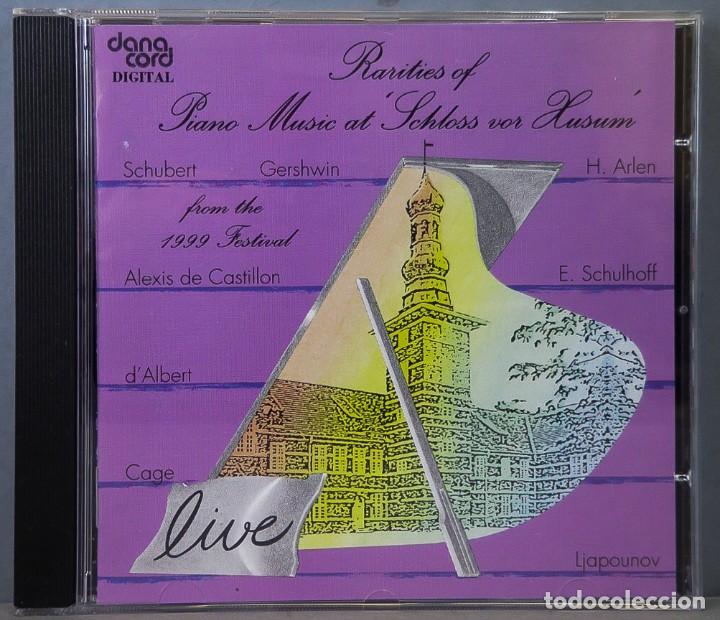 Musik-CDs: CD. RARITIES OF PIANO MUSIC OF SCHOLSS VOR HUSUM
