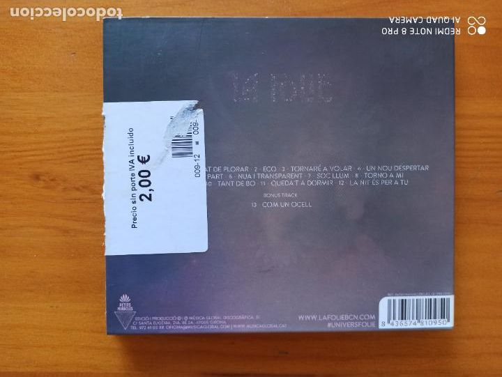 CDs de m&uacute;sica: CD LA FOLIE - COM UN OCELL (CM) - Foto 3