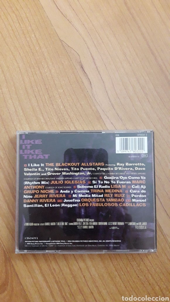 CDs de m&uacute;sica: BSO I LIKE IT LIKE THAT - Foto 2