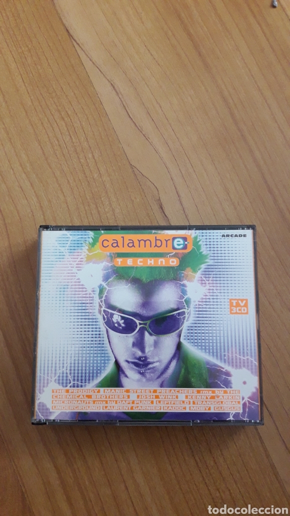 CDs de m&uacute;sica: TRIPLE CD CALAMBRE TECHNO - Foto 1