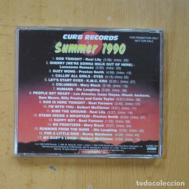 CDs de m&uacute;sica: CURB RECORDS - SUMMER 1990 - CD - Foto 2