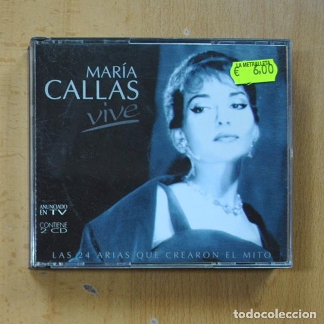 CDs de m&uacute;sica: MARIA CALAS - VIVE - 2 CD - Foto 1