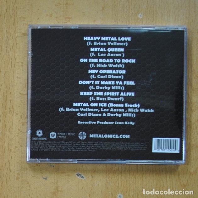 CDs de m&uacute;sica: VARIOS - METAL ON ICE - CD - Foto 2