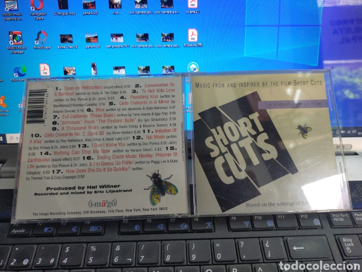 CDs de m&uacute;sica: Short cuts CD b.s.o. 1993 - Foto 1
