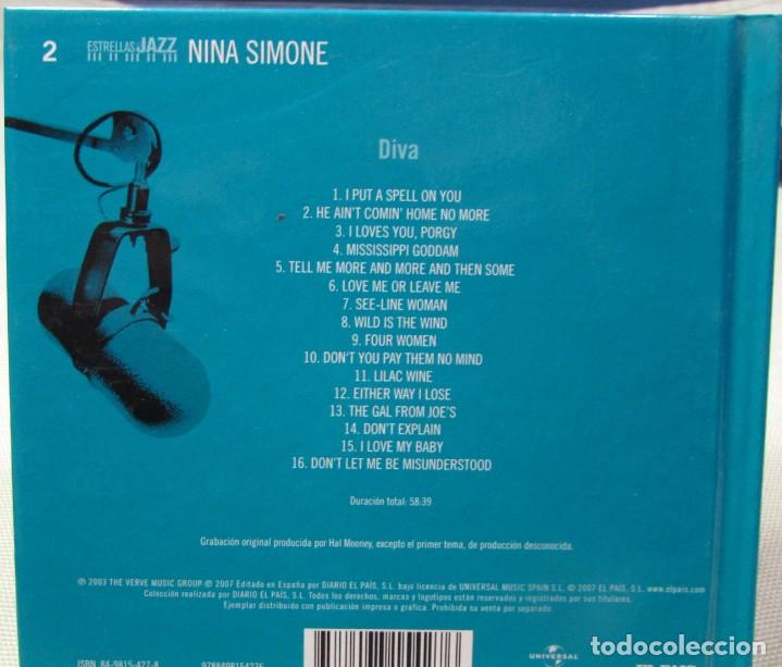CDs de m&uacute;sica: Libro cd. Nina Simone. Diva. El Pais. - Foto 2