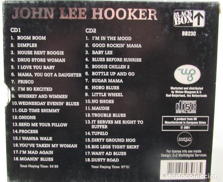 CDs de m&uacute;sica: 2 cd. John Lee Hooker. Boom Boom. - Foto 2