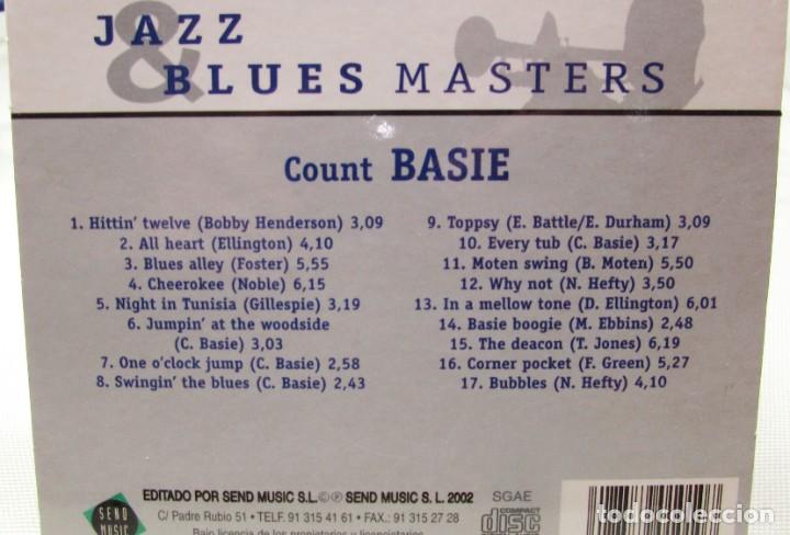CDs de m&uacute;sica: Cd Count Basie. Jazz & blues masters. - Foto 2