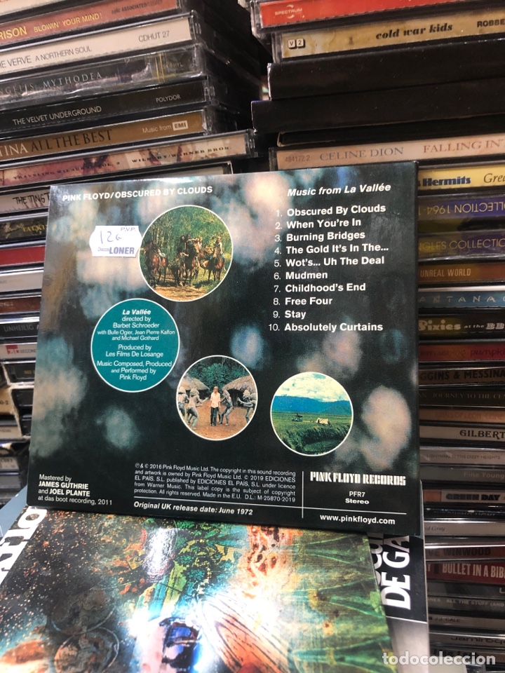 CDs de m&uacute;sica: pink Floyd obscured by clouds - Foto 3