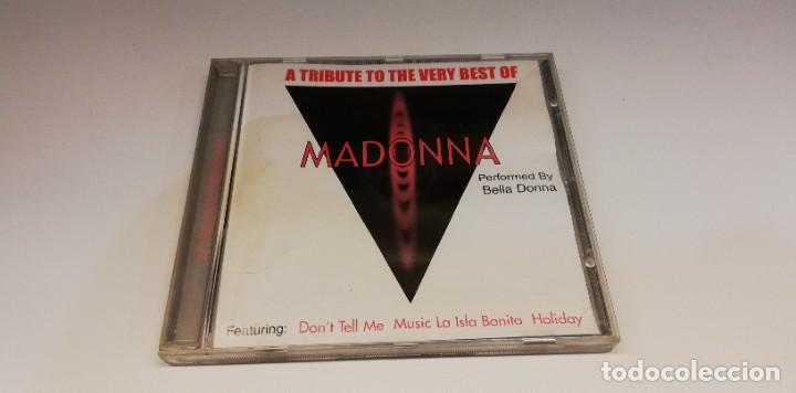 CDs de m&uacute;sica: W35- TRIBUTE TO THE VERY BEST OF MADONNA- CD DIS NM PORT VG
