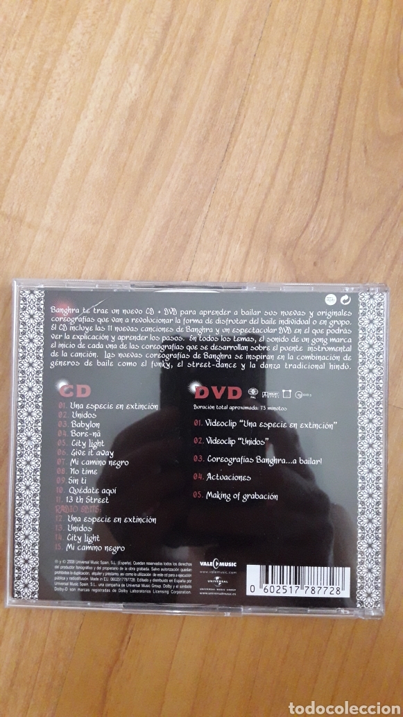 CDs de m&uacute;sica: CD + DVD BANGHRA. A BAILAR - Foto 2