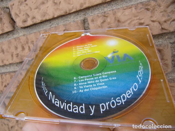 CDs de M&uacute;sica: FELIZ NAVIDAD PROSPERO A&Ntilde;O 1998 - VILLANCICOS - VIA DIGITAL -CD PROMOCIONAL