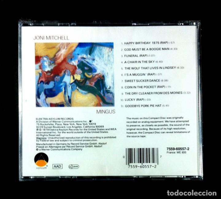 CDs de m&uacute;sica: JONI MITCHELL - Mingus - CD - ASYLUM (Precintado) - Foto 2