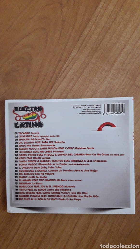 CDs de m&uacute;sica: ELECTRO 40 LATINO - Foto 2