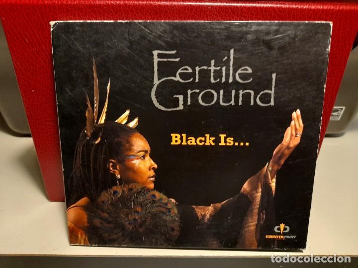 CDs de m&uacute;sica: CD FERTILE GROUND : BLACK IS .... - Foto 1