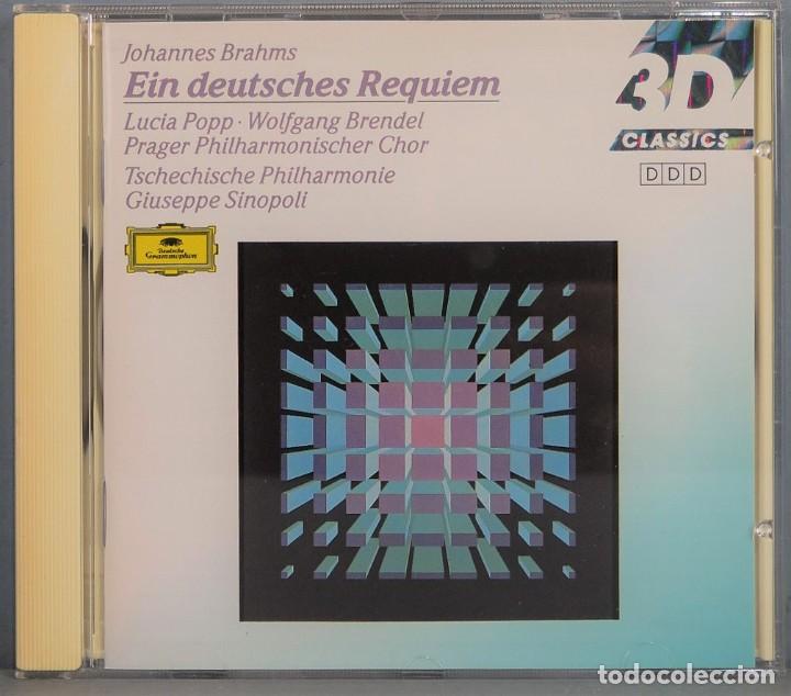 CDs de m&uacute;sica: CD. EIN DEUTSCHES REQUIEM. BRAHMS - Foto 1