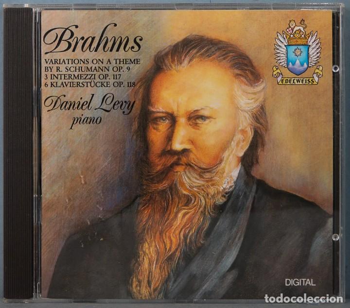 CDs de m&uacute;sica: CD. BRAHMS. LEVY. PIANO - Foto 1
