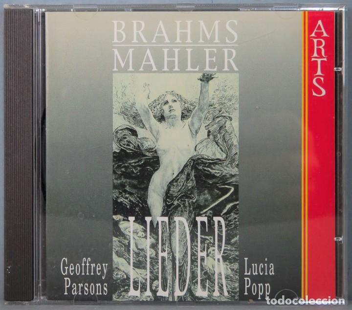 CDs de m&uacute;sica: CD. BRAHMS. MAHLER. LIEDER. - Foto 1