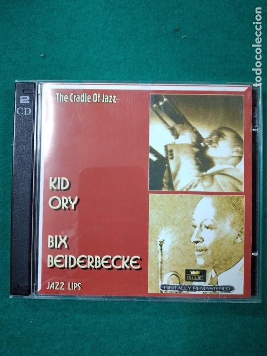 CDs de m&uacute;sica: KID ORY - BIX BEIDERBECKE. JAZZ LIPS. 2 CD. - Foto 1