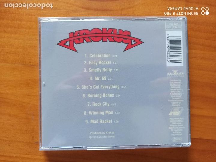 CDs de m&uacute;sica: CD KROKUS - HARDWARE (CS) - Foto 2