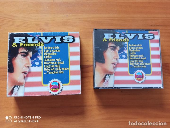 CDs de m&uacute;sica: CD ELVIS & FRIENDS (2 CDS) (CU) - Foto 2