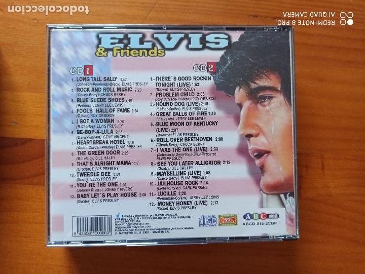 CDs de m&uacute;sica: CD ELVIS & FRIENDS (2 CDS) (CU) - Foto 4