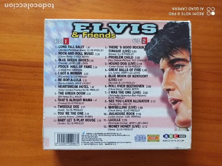 CDs de m&uacute;sica: CD ELVIS & FRIENDS (2 CDS) (CU) - Foto 5