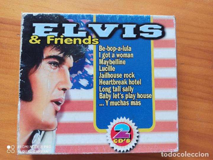CDs de m&uacute;sica: CD ELVIS & FRIENDS (2 CDS) (CU) - Foto 1