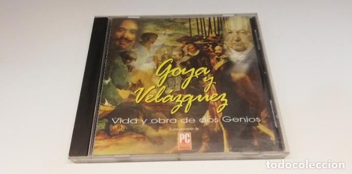 CDs de m&uacute;sica: W35-GOYA Y VELAZQUEZ VIDA Y OBRA DE GENIOS - CDROM DIS NM PORT VG