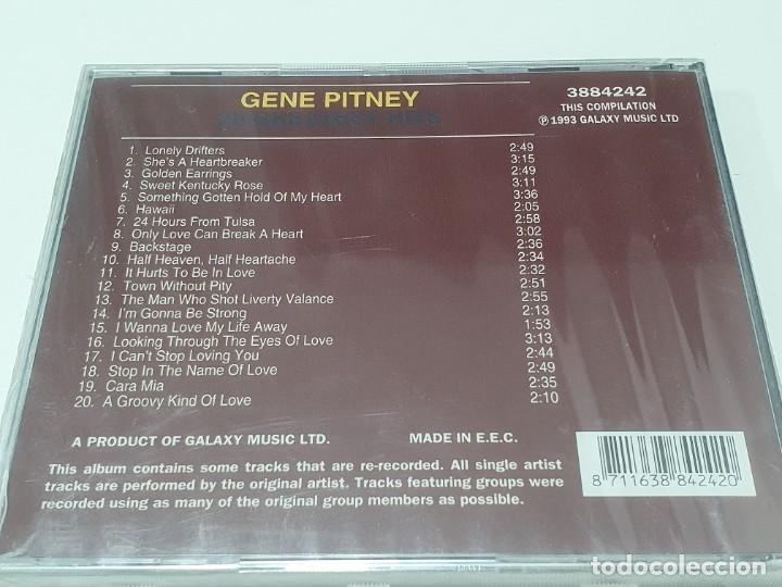 CDs de m&uacute;sica: CD PRECINTADO - GENE PITNEY - 20 GREATEST HITS - Foto 2