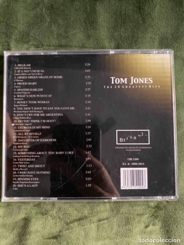 CDs de m&uacute;sica: CD TOM JONES THE 20 GREATEST HITS - Foto 4