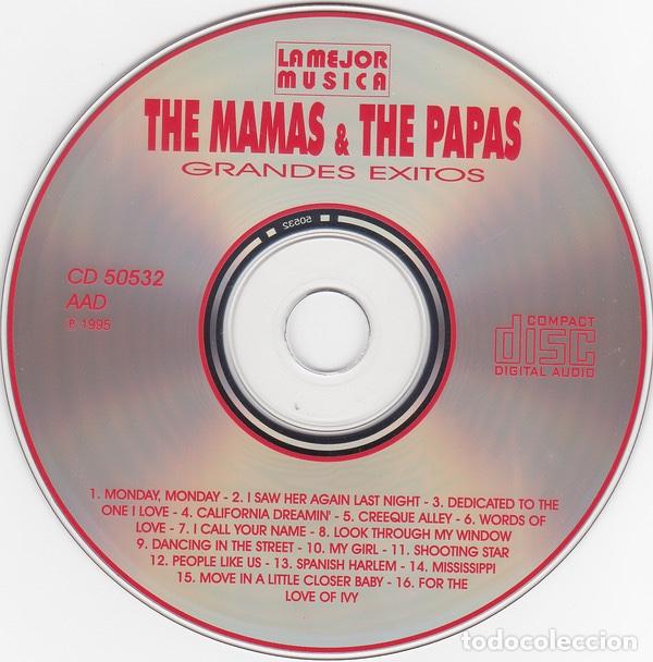 CDs de m&uacute;sica: The Mamas & The Papas &lrm;&ndash; Grandes Exitos - Foto 2