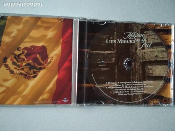 CDs de m&uacute;sica: LUIS MIGUEL,MEXICO EN LA PIEL, 2004 - Foto 2