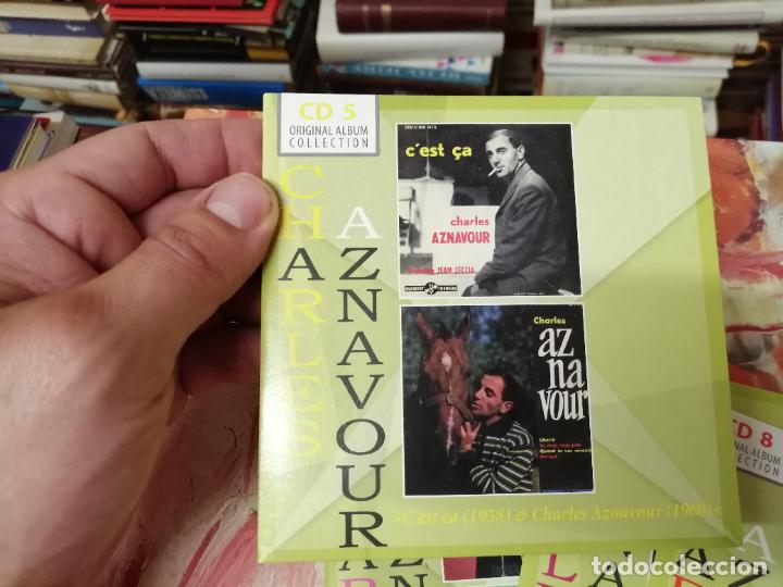 CDs de Música: CHARLES AZNAVOUR . CHANTEUR DAMOR . 11 ORIGINAL ALBUMS EN 8 CD S. - Foto 9 - 267343904
