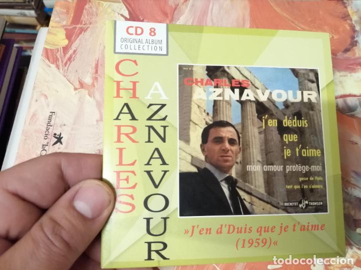 CDs de Música: CHARLES AZNAVOUR . CHANTEUR DAMOR . 11 ORIGINAL ALBUMS EN 8 CD S. - Foto 15 - 267343904
