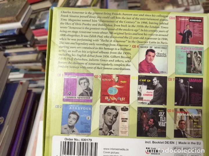 CDs de Música: CHARLES AZNAVOUR . CHANTEUR DAMOR . 11 ORIGINAL ALBUMS EN 8 CD S. - Foto 21 - 267343904