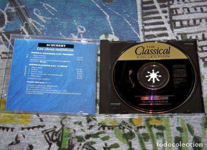 CDs de m&uacute;sica: ⭐️Schubert - Las Obras Mel&oacute;dicas - The Classical Collection - CCD-07- CD - 1993⭐️ - Foto 2
