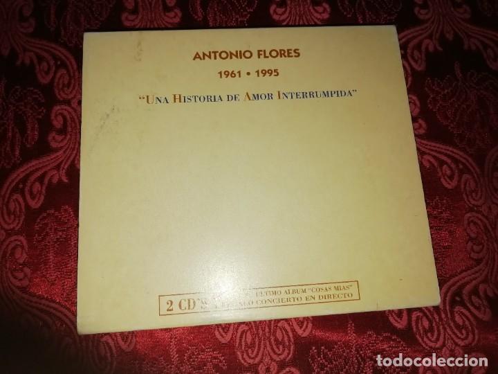 CDs de M&uacute;sica: Antonio Flores una historia de amor interrumpida 1961 1995 2 cd