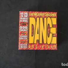 CDs de Música: LAS MEJORES CANCIONES DANCE DEL SIGLO, 12 CD, 500 CANCIONES, 15 HORAS NON STOP, EDICION LIMITADA