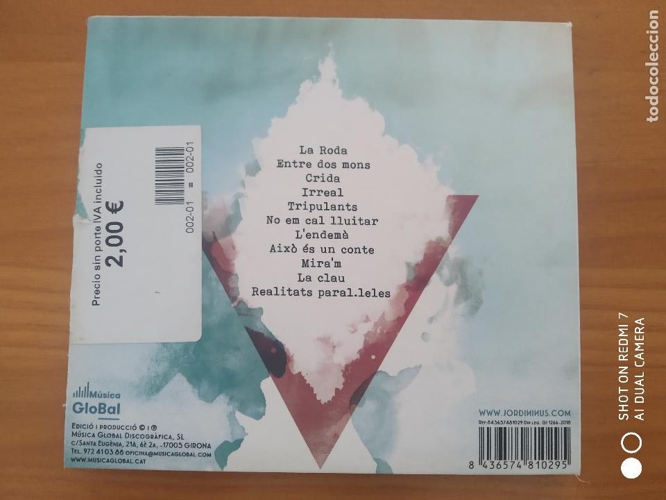 CDs de m&uacute;sica: CD NINUS - IRREAL (CW) - Foto 2