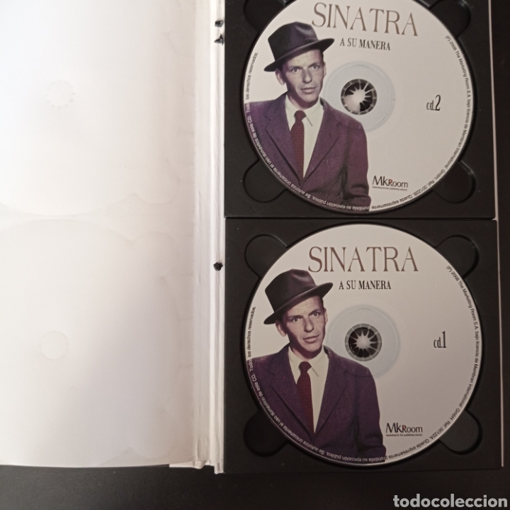 CDs de m&uacute;sica: FRANK SINATRA , A SU MANERA . DOS CDS MAS LIBRO - Foto 2