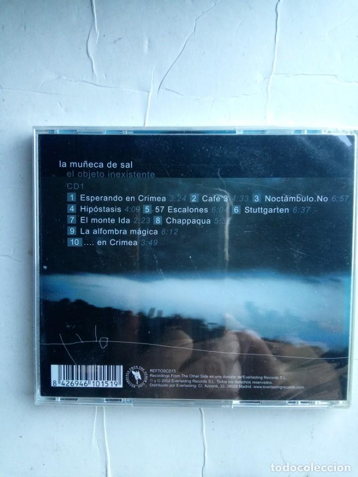 CDs de m&uacute;sica: LA MU&Ntilde;ECA DE SAL - EL OBJETO INEXISTENTE CD ROCK - Foto 2