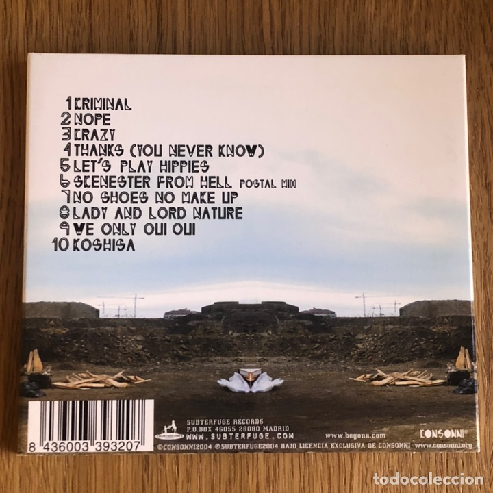 CDs de m&uacute;sica: Bego&ntilde;a - We only move when something changes - CD - Foto 2