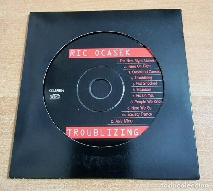 CD di Musica: RIC OCASEK Troublizing CD ALBUM PROMO DEL A&Ntilde;O 1997 USA PORTADA DE CARTON THE CARS 11 TEMAS