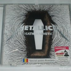 CDs de Música: CD METALLICA - DEATH MAGNETIC - RUMANIA. Lote 267865934