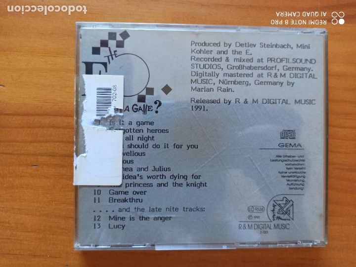 CDs de m&uacute;sica: CD THE E - IS IT A GAME? (DV) - Foto 2