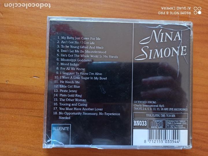 CDs de m&uacute;sica: CD NINA SIMONE (DV) - Foto 2