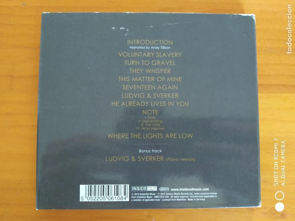 CDs de m&uacute;sica: CD BEARDFISH - THE VOID - DIGIPACK (DW) - Foto 3