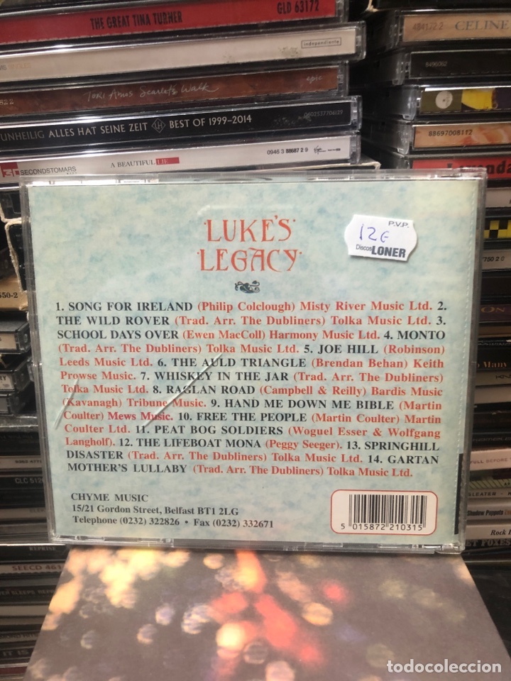 CDs de m&uacute;sica: Luke s legacy the dubliners - Foto 2