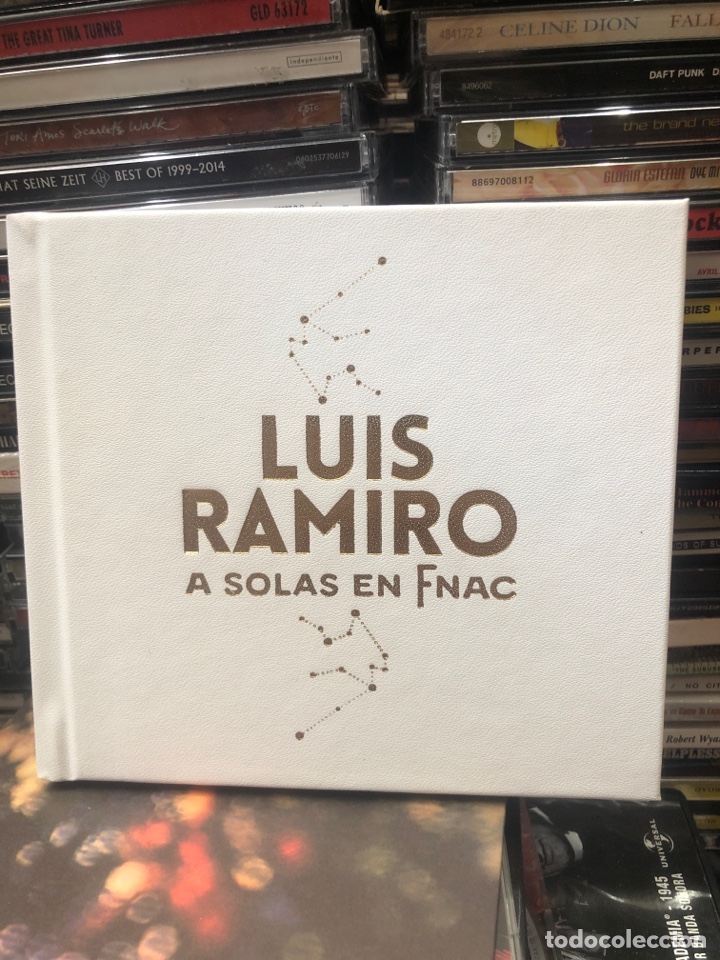 CDs de m&uacute;sica: Luis Ramiro a solas en FNAC cd libro - Foto 1