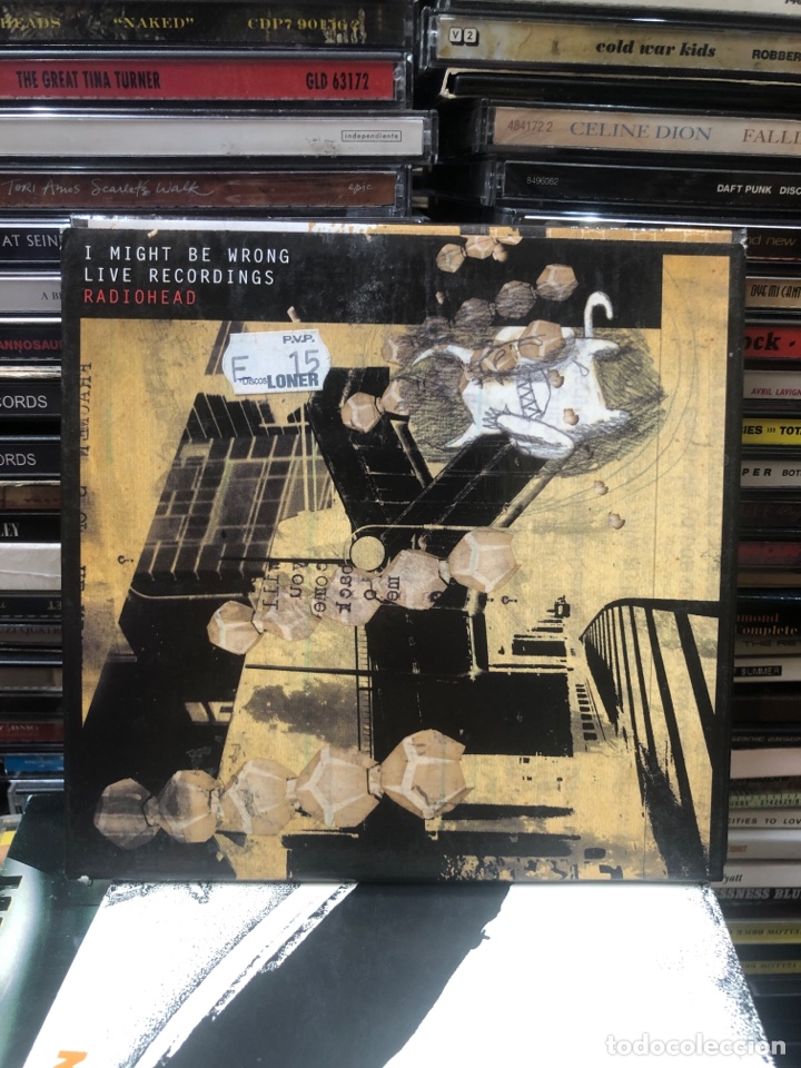 CDs de m&uacute;sica: I might be wrong live recordings radiohead - Foto 1
